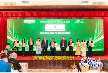 CTCP Yến Sào Nha Trang đạt Top 10 Thương hiệu Yến sào tiêu biểu xuất sắc Việt Nam 2026